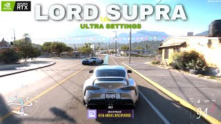 LORD SUPRA Forza Horizon 5  RTX 4070 Super  i7 12700F  Ultra Settings Ray Tracing [upl. by Allekim]