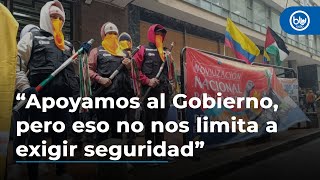 “Apoyamos al Gobierno pero eso no nos limita a exigir seguridad” Congreso de los Pueblos [upl. by Neleb]