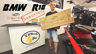 BMW R18  quotDr Jekill amp Mr Hydequot The Exhaust  Auspuffanlage UNBOXING [upl. by Korwun]