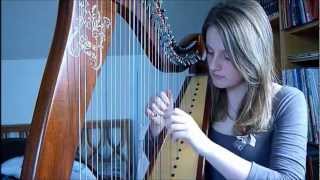 A Thousand Years  Christina Perri Harp Cover [upl. by Mclain344]