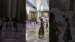 Kazakh national dance 🔥wedding [upl. by Adnanref512]