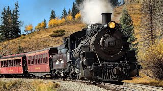 Cumbres amp Toltec Scenic Railroad Autumn Journey Through the Rockies 4K [upl. by Nnaeirual]