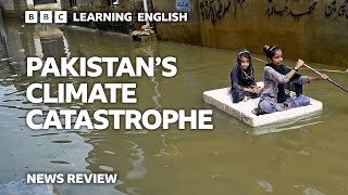 Pakistans climate catastrophe BBC News Review [upl. by Silrac]