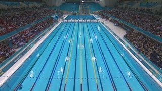 Mens 100m Backstroke SemiFinal 1  London 2012 Olympics [upl. by Elery]