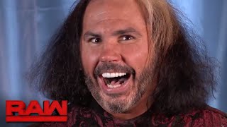 Matt Hardy vows to “delete” Bray Wyatt Raw Dec 4 2017 [upl. by Leith]