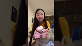 MANGOSTEEN  Best of Sa Nguyen  food sanguyen shorts yapper storytime mukbang fruits fruit [upl. by Nyrrad]