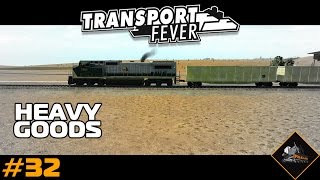 Transport Fever Heavy Goods Route Lets Play USA gameplay 32 [upl. by Toole238]