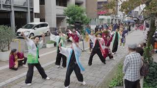 第１６回豊の国YOSAKOIまつり！ 府内五番街パレード てらこ屋 YOSAKOI Festival Funai Gobangai Parade Terakoya 4K [upl. by Ive]