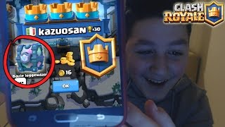 TROVO IL BAULE LEGGENDARIO IN LIVE😱😱 CLASH ROYALE ITA RT3000 kazuosan [upl. by Ayikur]