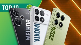 TOP 10 MELHOR CELULAR XIAOMI para COMPRAR  Guia do TudoCelular 2024 [upl. by Lenard214]