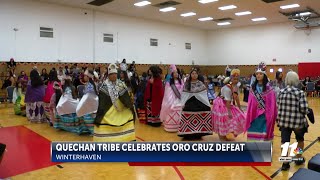 Quechan Tribe holds victory celebration after Oro Cruz mining project rejected [upl. by Spitzer677]