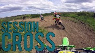 SESSION CROSS  En route vers un petit coin de paradis   250kx 125exc 50cc [upl. by Ahsito]