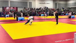 2024 USA JUDO Senior Nationals Kouchi Makikomi [upl. by Hindorff]