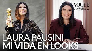 Laura Pausini recuerda los mejores momentos de su carrera  Mi vida en Looks  Vogue México y Latam [upl. by Swigart504]