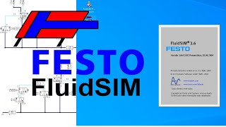 passo a passo como baixar o dawloand e instalar o fluid sim da festo versão gratuita free [upl. by Atinuaj426]