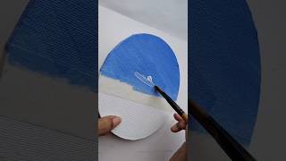 Acrylic painting on canvas shorts short youtubeshorts art CrafterAditi ShivangiSah7 [upl. by Lovel]