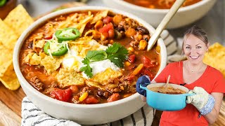 Taco Soup that is Easier than Tacos [upl. by Neelyhtak]