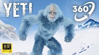 VR 360 Video Yeti Horror Experience in Creepy Forest  4K  8K Virtual Reality [upl. by Portland]