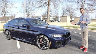 2023 BMW M550i POV Start Up Test Drive Walkaround and Review [upl. by Hasila]