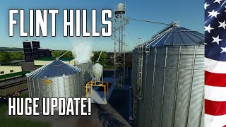 The Best Map in FS19 Just got a Big Update  Flint Hills  Farming Simulator 19 [upl. by Jaf772]