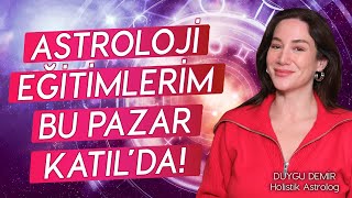 KATILDA ASTROLOJİ EĞİTİMLERİ BU PAZAR BAŞLIYOR  Astroloji Gurusu [upl. by Nirrat]