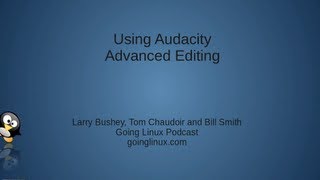 Screencast 006  Using Audacity To Edit MultiTrack Audio [upl. by Julianna866]