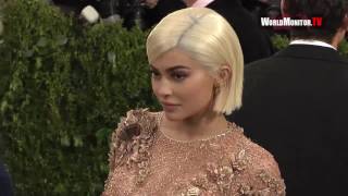 Kylie Jenner arrives at 2017 Met Gala [upl. by Ibrab]