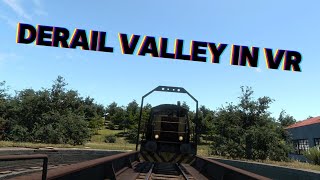 Derail Valley in VR  Day 2  our first job [upl. by Ingamar]