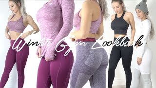 WINTER GYM LOOKBOOK  Gymshark Lululemon Nike Adidas HONEST REVIEW [upl. by Kcirrag]