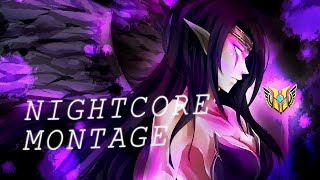 Morgana NIGHTCORE Montage  Best Support Season 8 [upl. by Yrogiarc]