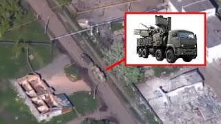 Pantsir S1 Breaks Down And Gets Destroyed By Ukrainian Artillery [upl. by Yole]