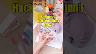 Stationery Hacks You Didn’t Know shorts [upl. by Enerod929]