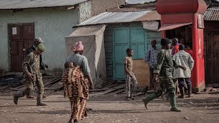 Rebels take key border town as DR Congo laments Rwanda invasion [upl. by Anibor]