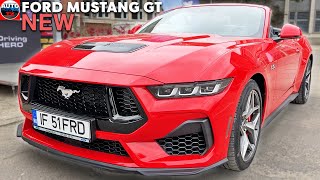 All New FORD MUSTANG GT Convertible 2025  FIRST LOOK amp Quick SPIN [upl. by Saffier]