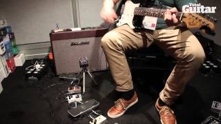 NAMM 2014 New ElectroHarmonix pedals TG252 [upl. by Rydder]