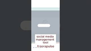 social media management tool agorapulse 2024 socialmediatools digitalmarketing foryou shorts [upl. by Sualk]