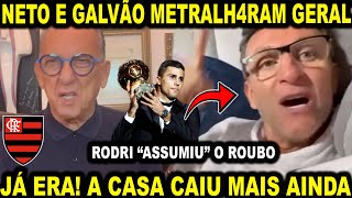 RODRI quotASSUMIUquot O RUOBO E NETO E GALVÃO BUENO METR4LHARAM TODO MUNDO quotEI VINI JR VOCÊ VAIquot [upl. by Annam]