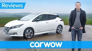 Nissan Leaf 2020 EV indepth review  carwow Reviews [upl. by Ridglea]