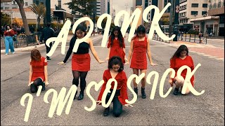 KPOP IN PUBLIC Apink에이핑크  Im so sick1도 없어 cover by COUNTDOWN [upl. by Eillas607]