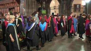 UWS Graduation Paisley 3rd July 2019 11am [upl. by Irbmac]