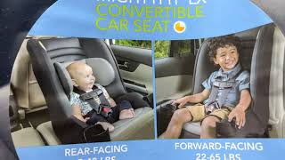 Cosco MightyFit LX 2 in 1 Car Seat [upl. by Aratahc526]