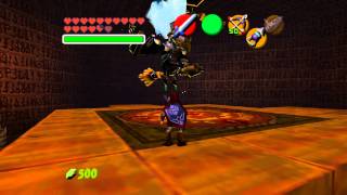 Legend of Zelda Ocarina of Time  Boss Sorceress Sisters Twinrova 1080P [upl. by Leamse778]