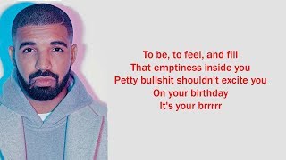 Drake  Ratchet Happy Birthday Lyrics [upl. by Newfeld]