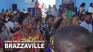 Eunice Manyanga au ministère Amen Brazzaville [upl. by Thatch]