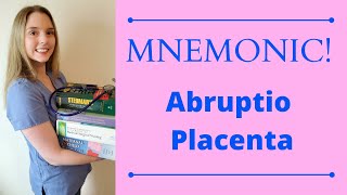 MNEMONIC FOR ABRUPTIO PLACENTA [upl. by Adnilem]