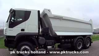 pktrucks Iveco Trakker AT380T38H4200 6x4 Meiller 16 cbm tipper [upl. by Fiertz44]