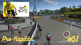 Tour de France 2023  Pro Kapitän 51  Verteidigung Podium und Grünes Trikot [upl. by Berger]