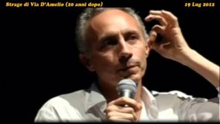 Marco Travaglio sulla trattativa StatoMafia e le intercettazioni di Napolitano 19Lug2012 [upl. by Ahsaei]