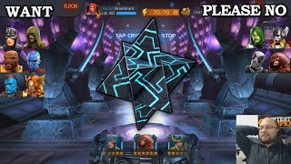 First 6Star Crystal Opening  Marvel Contest of Champions [upl. by Eelir]