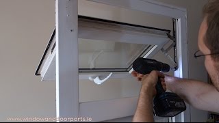 How to replace the hinges on a uPVC window [upl. by Nance]